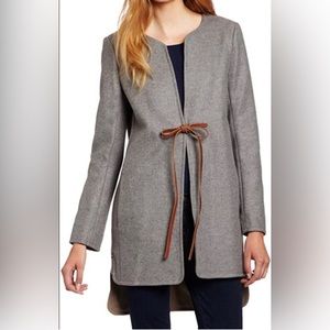 French Connection Grey Wool Coat